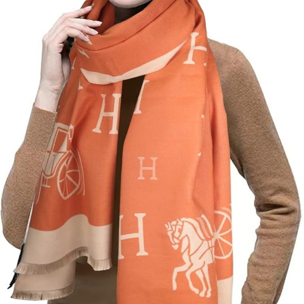 Neiman Marcus Luxury Pashmina Silky Shawl Wrap